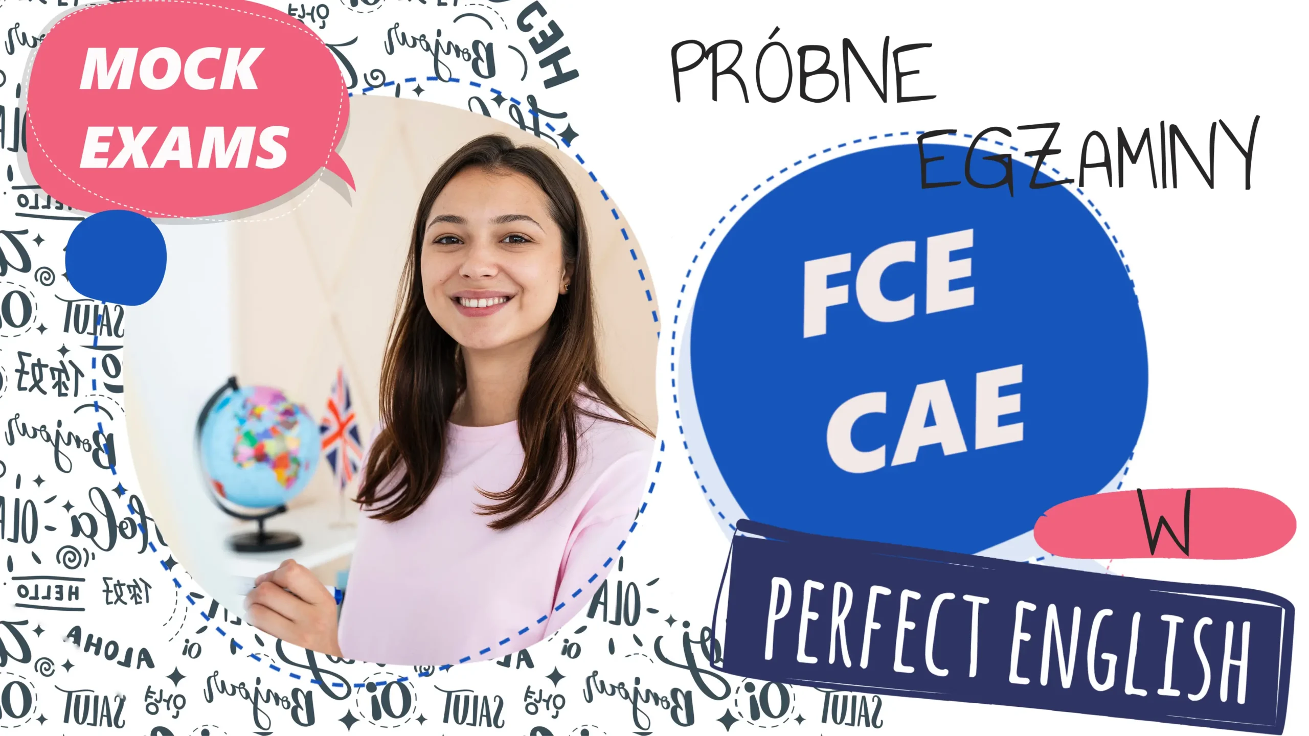 Bezpłatne próbne egzaminy Cambridge FCE i CAE dla słuchaczy Perfect English!